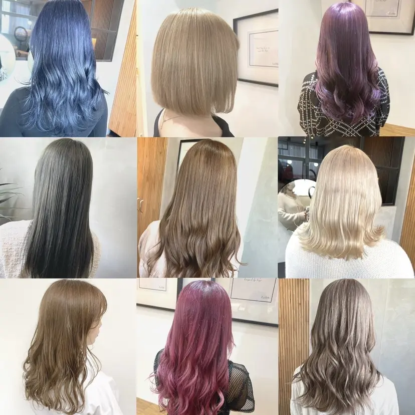 ブリーチなしWカラー ✨縮毛矯正✨ワタベの掲載