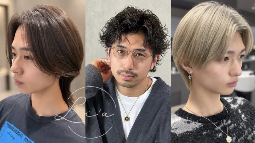メンズ特化、Li'a パーマ縮毛、ANNAの掲載