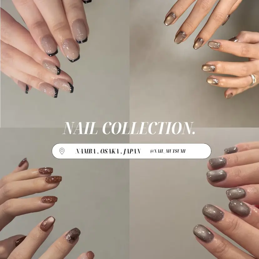 難波シンプルネイル 無垢NAIL◎むつみの掲載