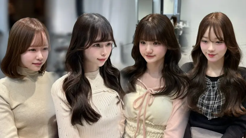 ninaアイドル前髪 ×透明感🎀の掲載