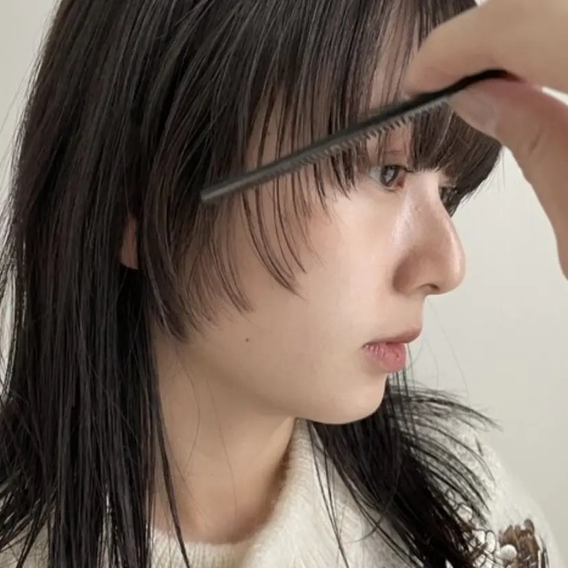 艶髪 透明感カラー 田中伶奈の掲載