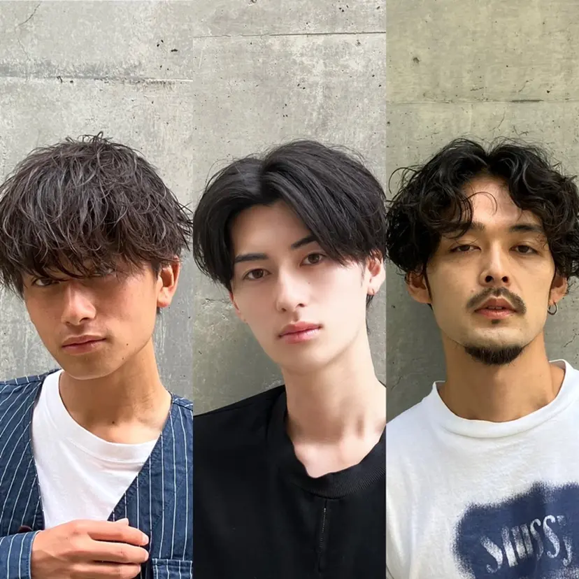 ✂️メンズ センターパート✨陽気の掲載