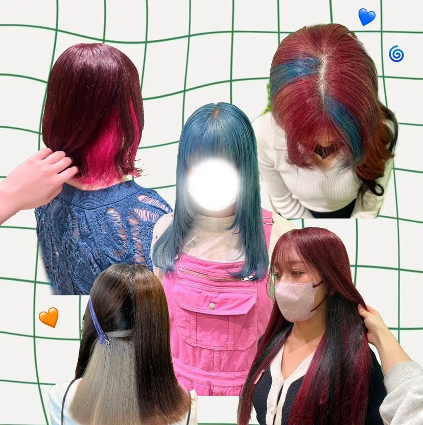 横浜/デザインカラー 個性派ヘアメ/まこの掲載