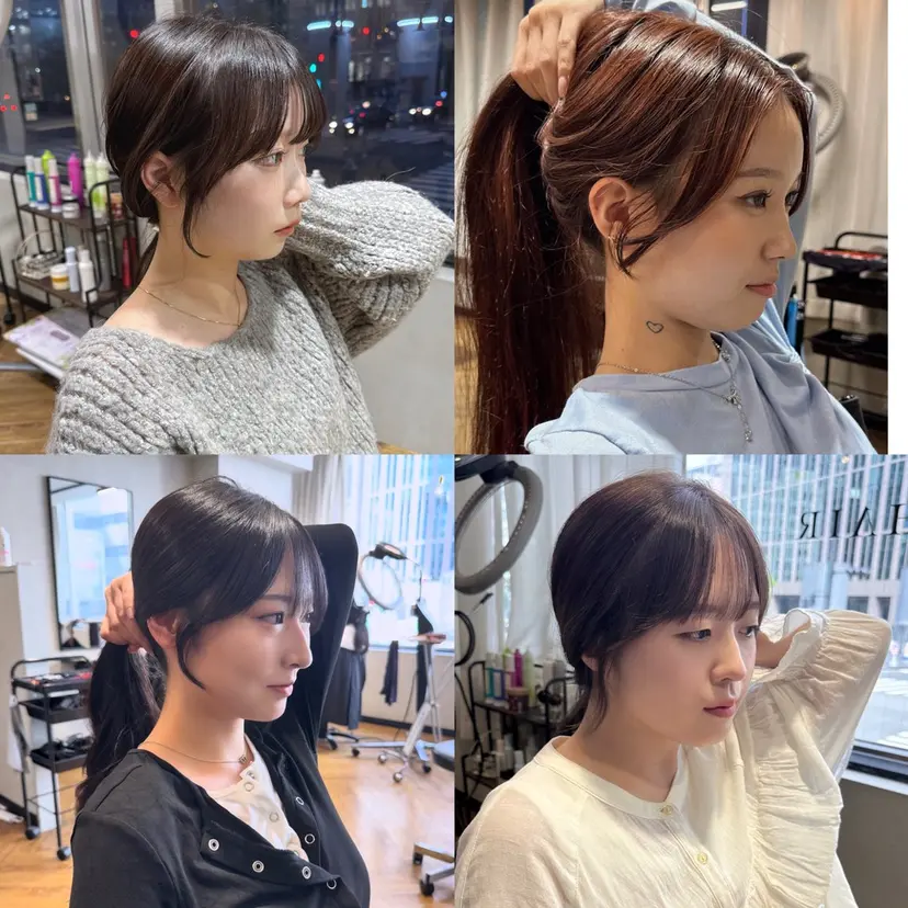 檜谷 晴 顔周りカットの掲載