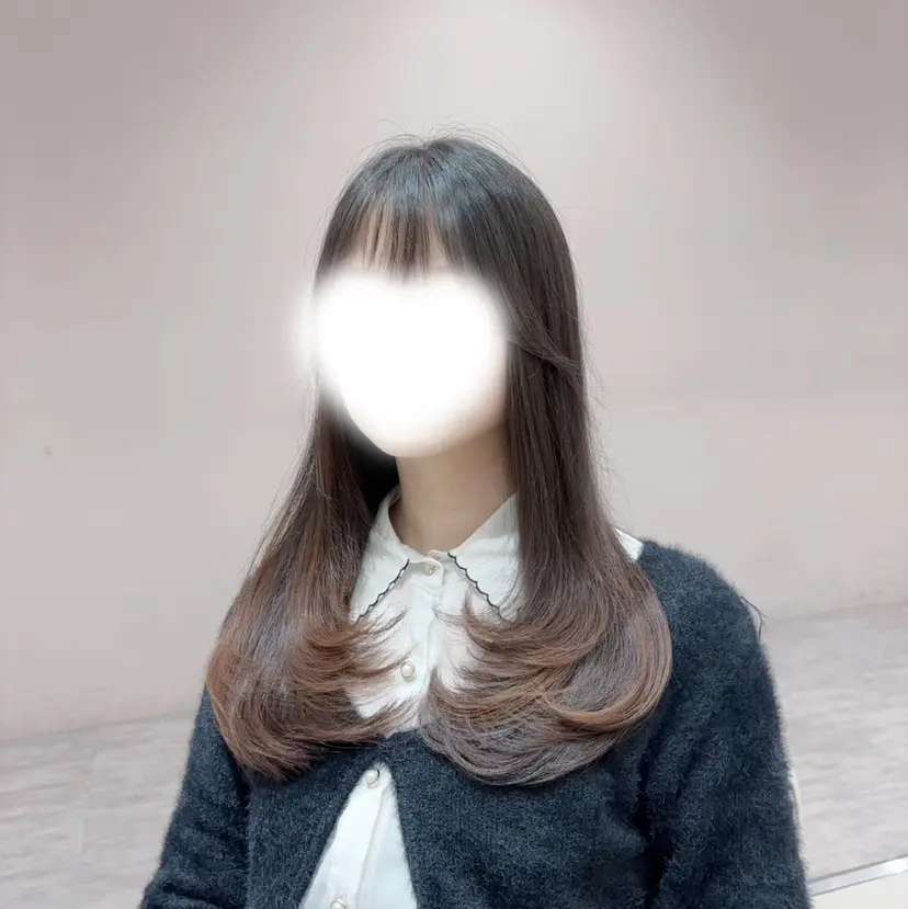 レイヤーカット/艶 カラー/直井優花の掲載