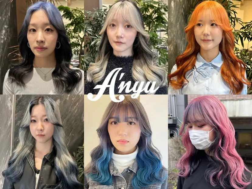 💋ハイトーンデザイ ンヘア💋A'nyuの掲載