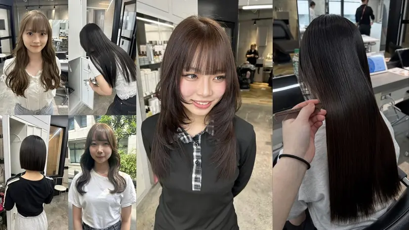 髪質改善🫧透明感 カラー harukaの掲載