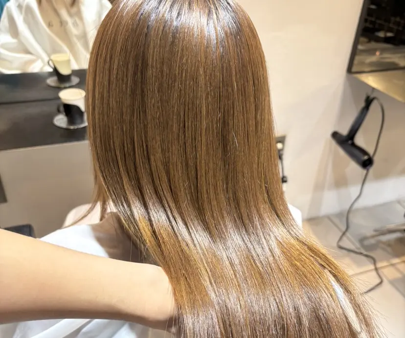 🐏YUNA*艶々 ストレートパーマ✨の掲載