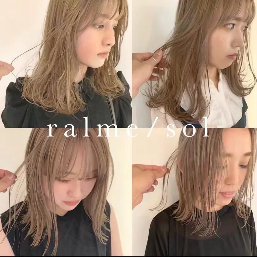 リン🔔ボブ cut 柔らかベージュ🤎の掲載