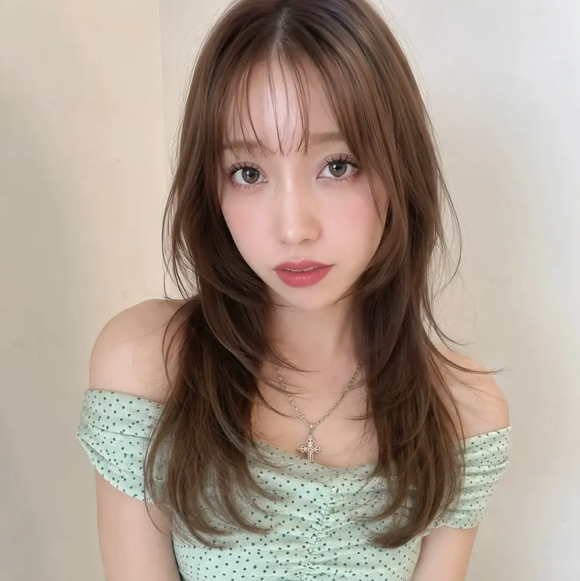レイヤーカット、 大人可愛い 中村美羅の掲載