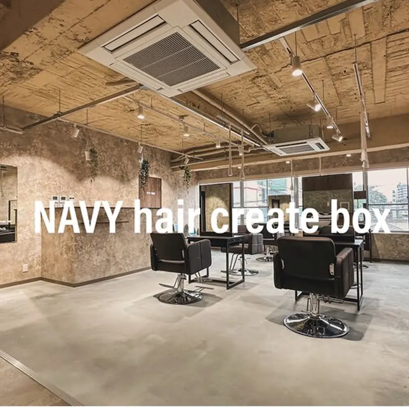 navy hair createboxの掲載