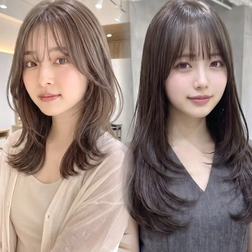 💖盛れる前髪顔周り 🫧似合わせレイヤーの掲載