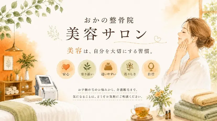 おかの整骨院 美容サロン🌿.∘の掲載