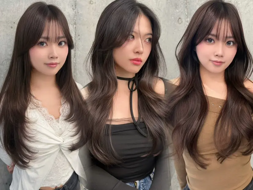 レイヤーカット 韓国ヘアayameの掲載