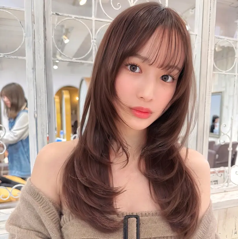 レイヤーカット、 大人可愛い　中村美羅の掲載