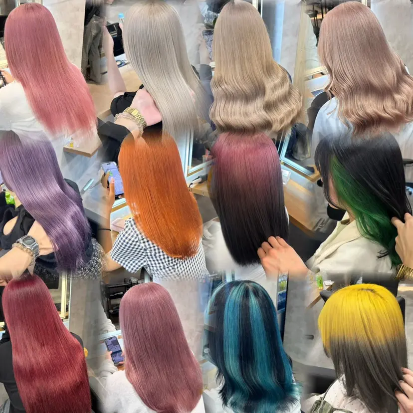 透明感ブリーチカラー 🌈TOMOHIROの掲載
