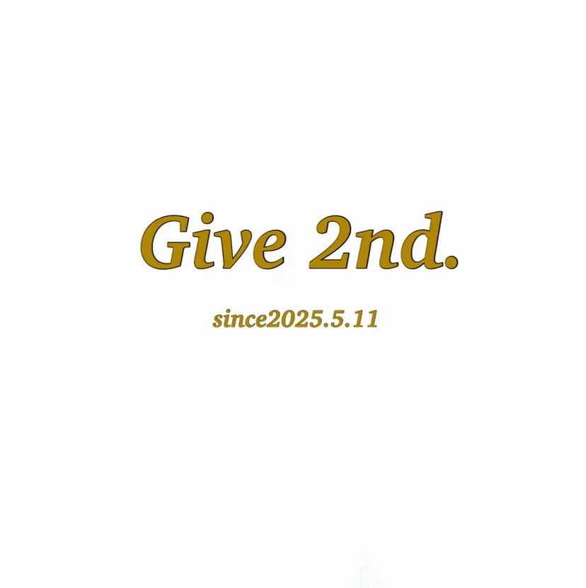 Give 2nd. ✂︎山口悠人の掲載