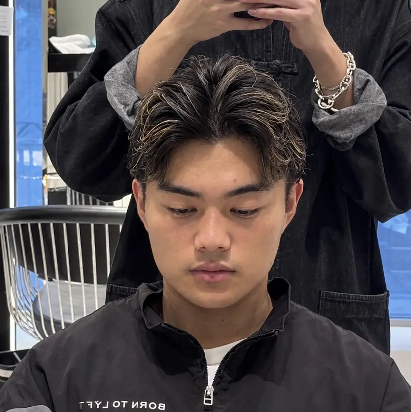 🐉men's ✨毛流れパーマ|綱島の掲載