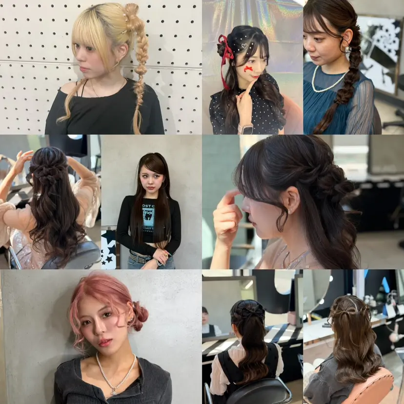 梅田茶屋町ヘアセット 🎀RIONA🎀の掲載