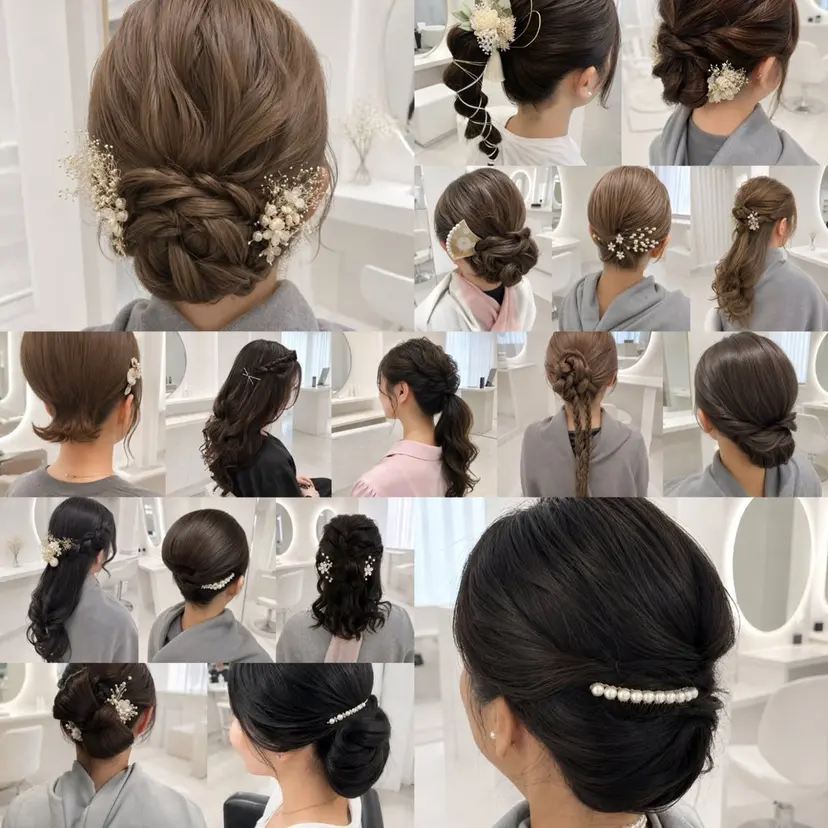 ヘアセット＆メイク 早朝対応可能☀️の掲載