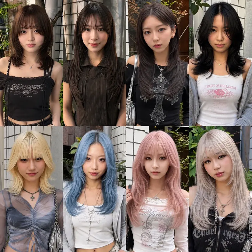 ハイトーン/レイヤー カット/TAKEの掲載