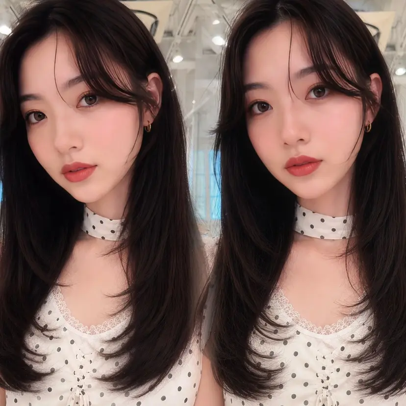 レイヤーカット、 大人可愛い　中村美羅の掲載