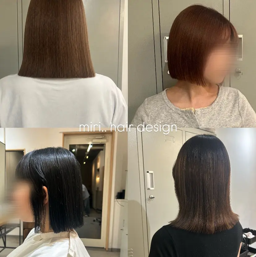 🩷透明感カラー 🩷レイヤー･ボブの掲載