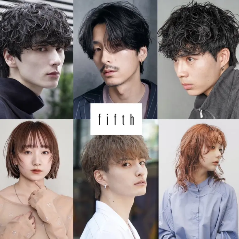 fifth瑛虎 パーマ特化美容師の掲載