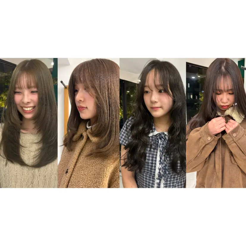 なのは\透け感カラー \レイヤーカットの掲載