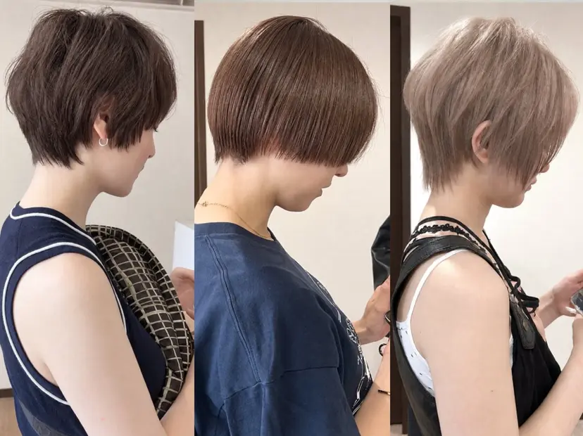 🌱小顔魅せショート 髪質改善カラー/泉綺の掲載