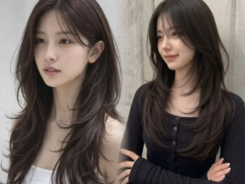 🫧ロングレイヤー 韓国透明感カラー🫧の掲載