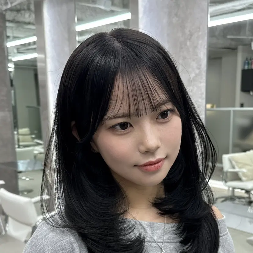 のり🐼顔まわり/ 韓国/レイヤーカットの掲載