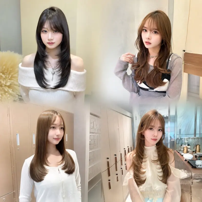 Hazuki🎀 ／韓国ヘア／レイヤーの掲載