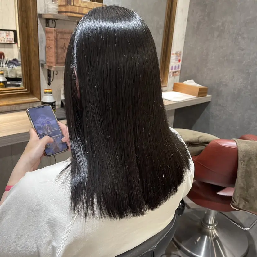 縮毛髪質改善カケル 透明感カラー✨の掲載