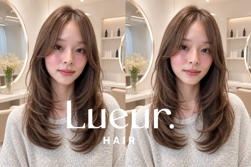 Lueur. ／レイヤーカットの掲載