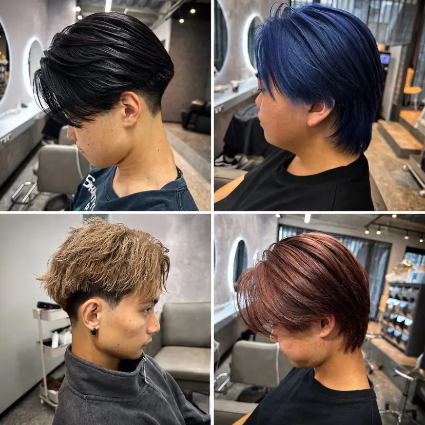 メンズパーマ🔵 ブリーチ✨原田慎也の掲載