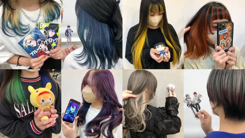 推しカラー✨ オタク美容師ユウカの掲載