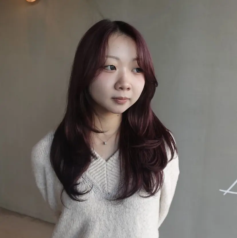 韓国風レイヤー× くびれヘア艶髪の掲載