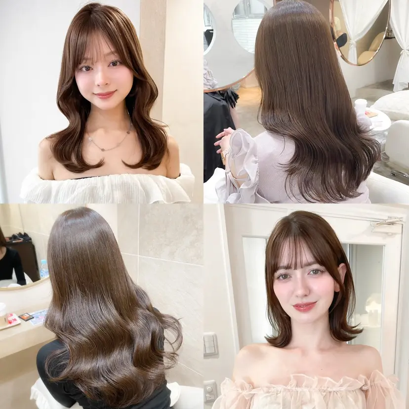 ミディアム/顔周り/ ベージュ🌼mayuの掲載