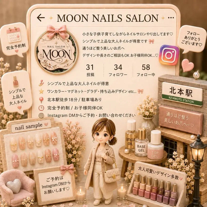 Moon Nailsの掲載