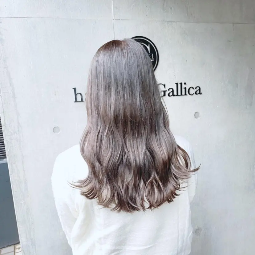 透明感モテ艶髪カラー Gallicaイリサの掲載