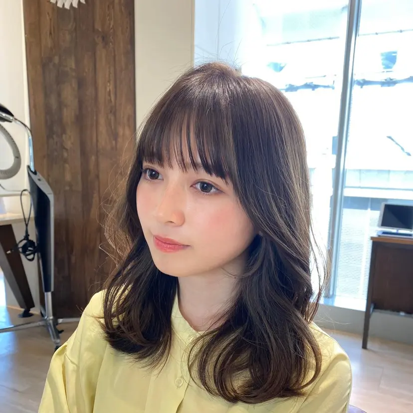 佐藤 悠衣/透明感 カラー/似合わせ前髪の掲載