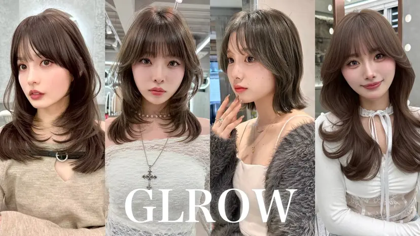 レイヤーカット、ボブ GLROWの掲載