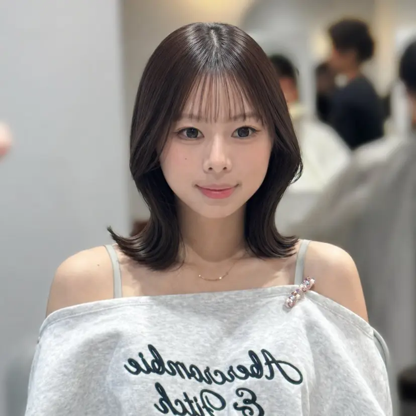 韓国艶髪/透明感 カラー/ひなのの掲載