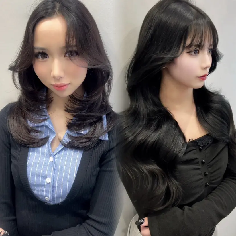 髪質改善/レイヤー/ 透明感カラー/桃谷翼の掲載