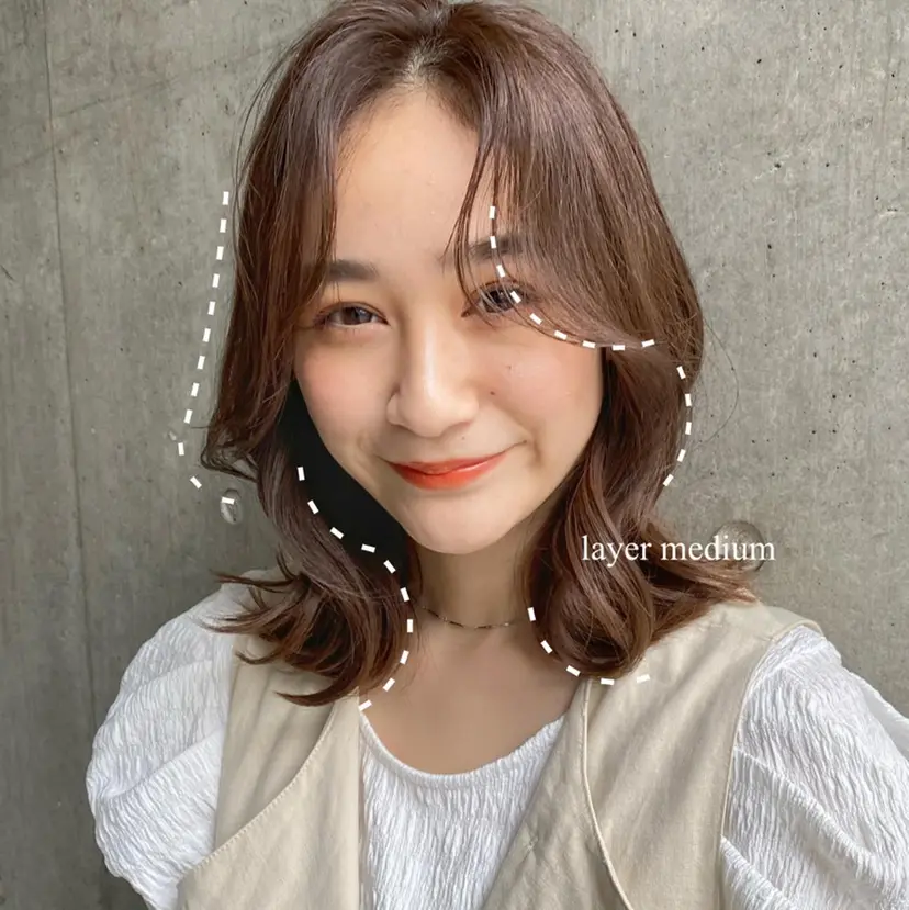 大人可愛いHair ❤︎Ayakoの掲載