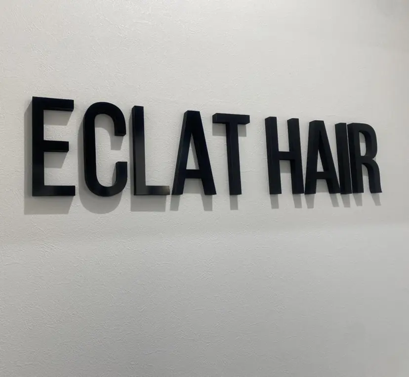 ヒラガカナ▼ ECLAT HAIRの掲載