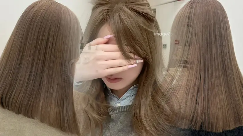 透ける透明感カラー 🎀anju/渋谷の掲載