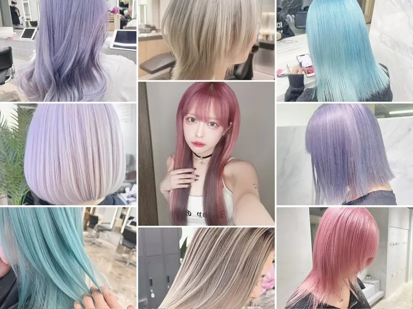 ブリーチ/エクステ/ nine渋谷の掲載