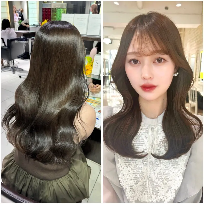 わかな🩵透明感/ 韓国ヘア/髪質改善の掲載